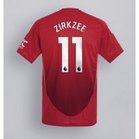 Manchester United Joshua Zirkzee #11 Heimtrikot 2024-25 Kurzarm